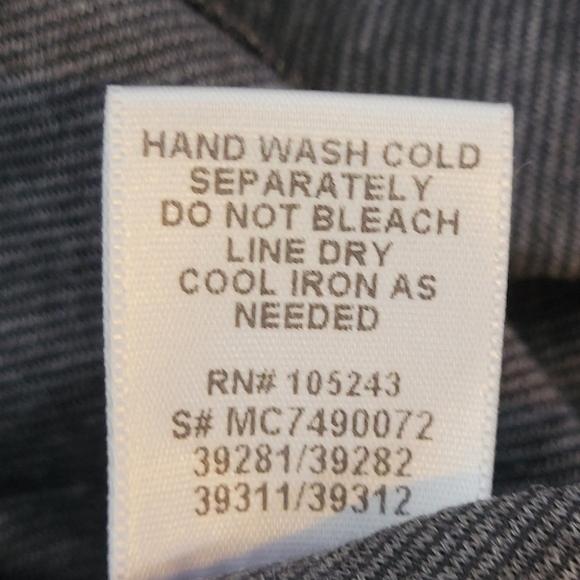 Bobeau 3/4 Sleeve Peplum Top - Size XL - Picture 9 of 10